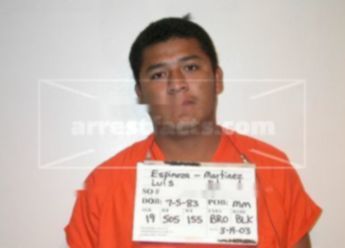 Luis Edwardo Espinoza Martinez